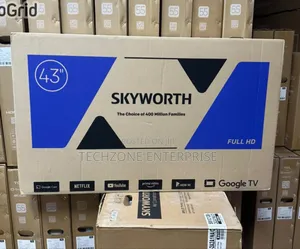 Skyworth 43′′ Inch 43e5500g Smart Frameless Google Tv
