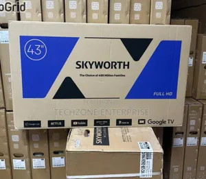 Skyworth 43′′ 43e5500g Smart Frameless Google Full Hd Tv