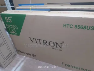 Vitron Htc5568us 55" Smart Android Frameless Uhd Tv