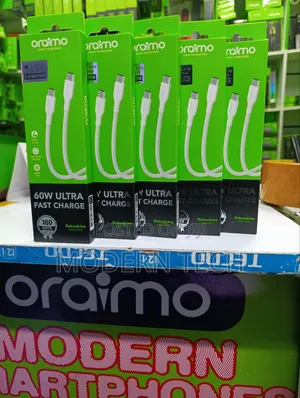 Oraimo C to C Cable 60w Ultra Fast Charge