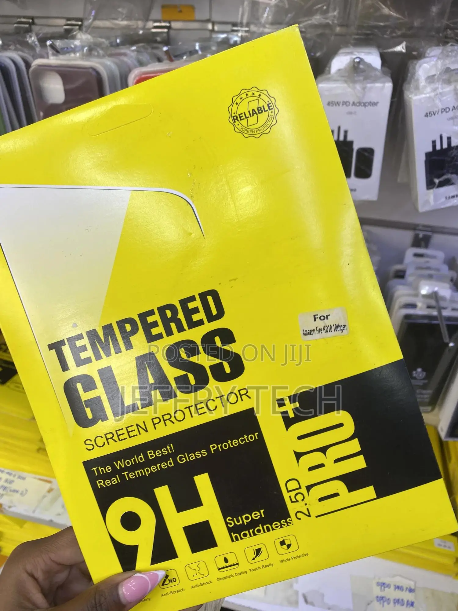 Gyter Amazon Clear Screen Protector for Fire Hd 10 (10th Gen