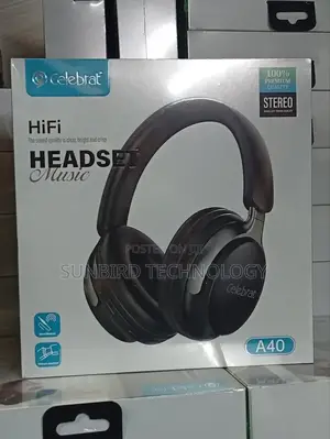 Celebrat A40 Extra Bass Headphones