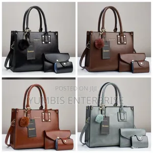Quality Ladies Women Handbags in 3 in 1