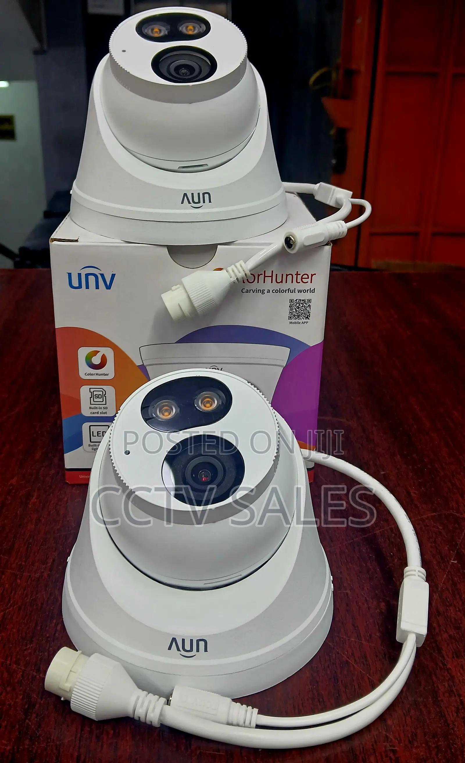 Full Color Uniview Camera That Supports 128gb Micro Sd Card