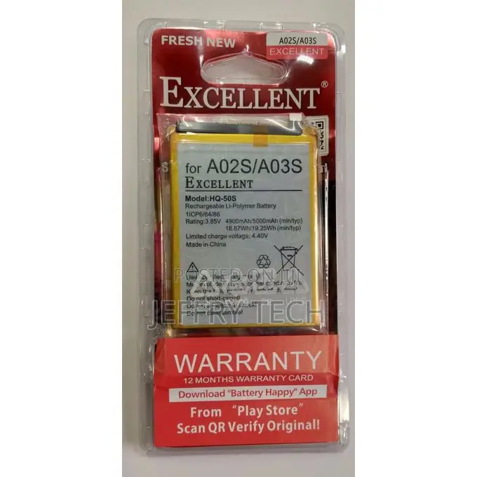 Excellent Samsung Galaxy A03s Mobile Battery - Replacement