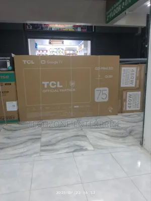 TCL 75′′ 75c755 Qd-Mini Led Qpro Google Flameless Tv