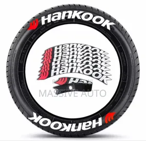 Hankook Car Tire Stickers/ Tire Stickers