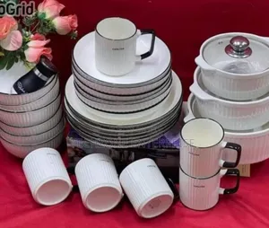 Stylish 30 Pieces Ceramic Dinner Set 