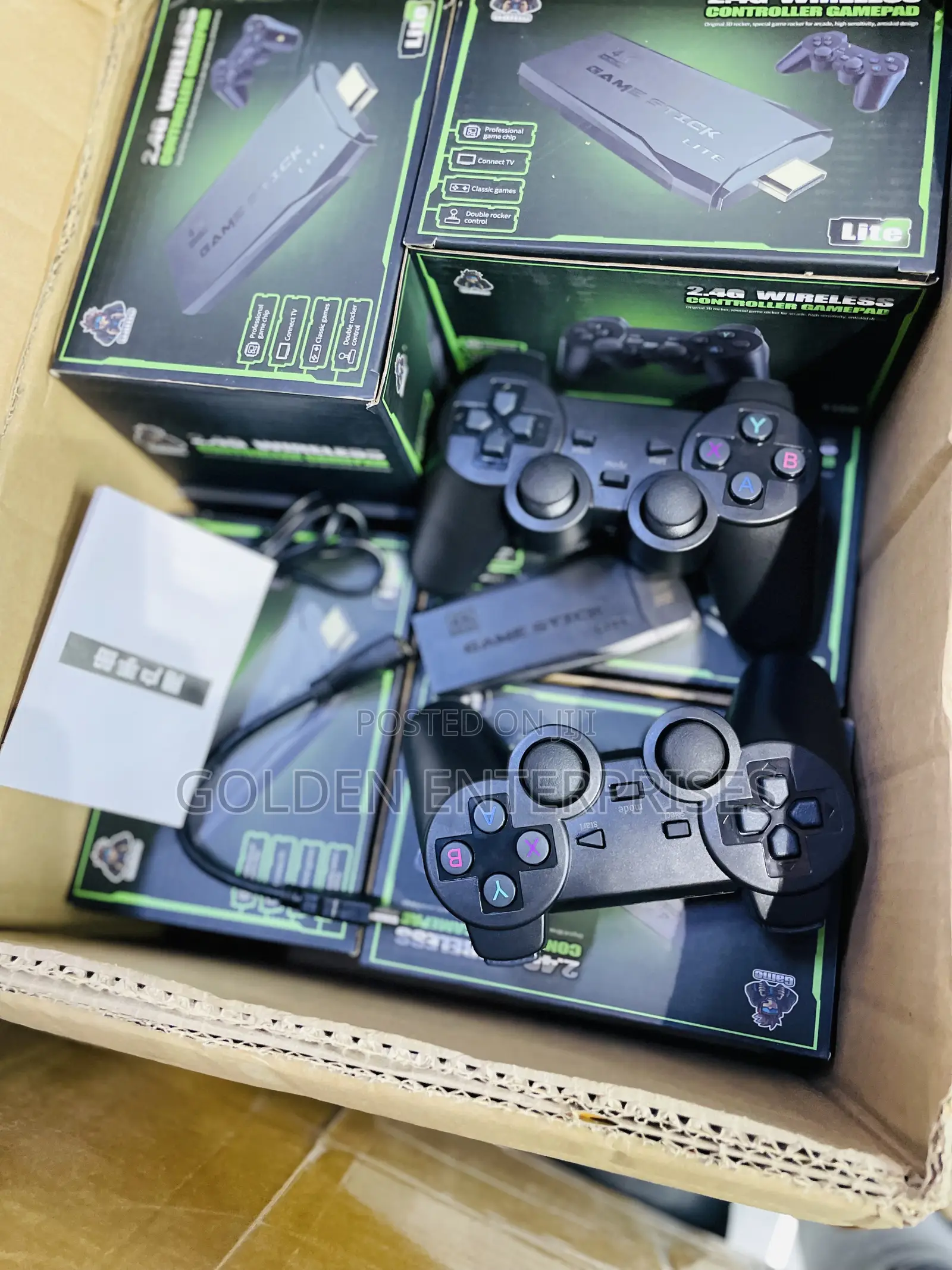 Dual Wireless Controller M8 Hdmi Video Game Stick Console