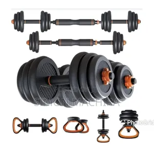 30kg 6 in 1 Adjustable Kettle Bell Dumbbell Set