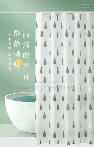 Shower Curtain -Pv Waterproof 180*200cm