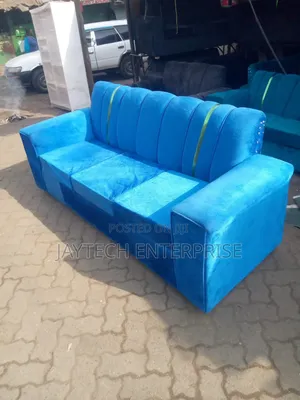 Blue 3 Seater Available