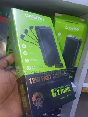 27000 Mah Oraimo Powerbank, Portable,Slim Design