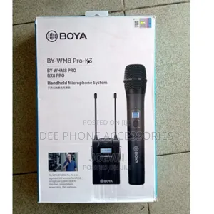 Boya By: Wm8 Pro Handheld Microphone