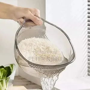 New Stock ! 
Acrylic Rice Washing Bowl/ Colander .