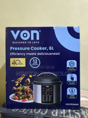 Von 6 Litres Pressure Cooker