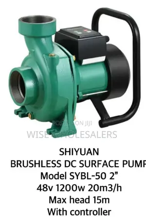 Shiyuan Brushless Dc Surface Pump With Controller 48v