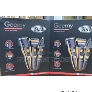Geemy 3in1.
Model : Gm-595
Rechargeable Shaver Hair