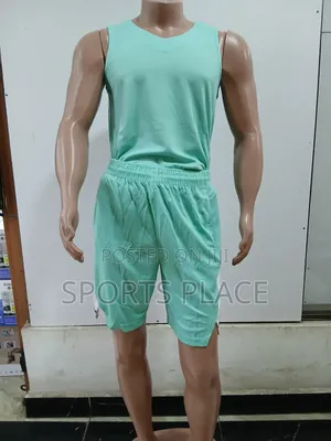 Plain Basketball Jerseys Set - 7 Pieces Set