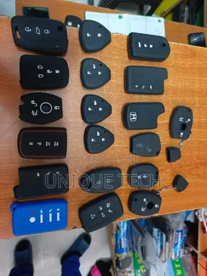 Custom Fit Car Key Cover With Matching Holder