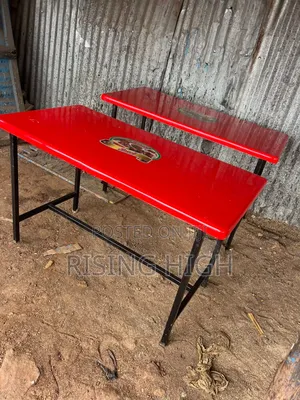Hotel Table – Steel Frame Laminated Surface