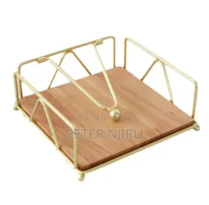 Restocked!!
Luxury Metallic Serviette Holder,