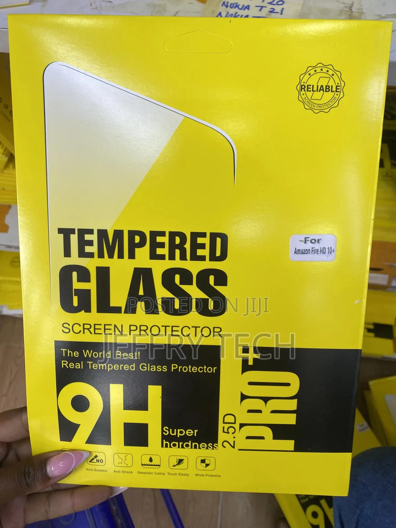 Gear Tempered Glass Screen Protector for Amazon Fire Hd+ 10
