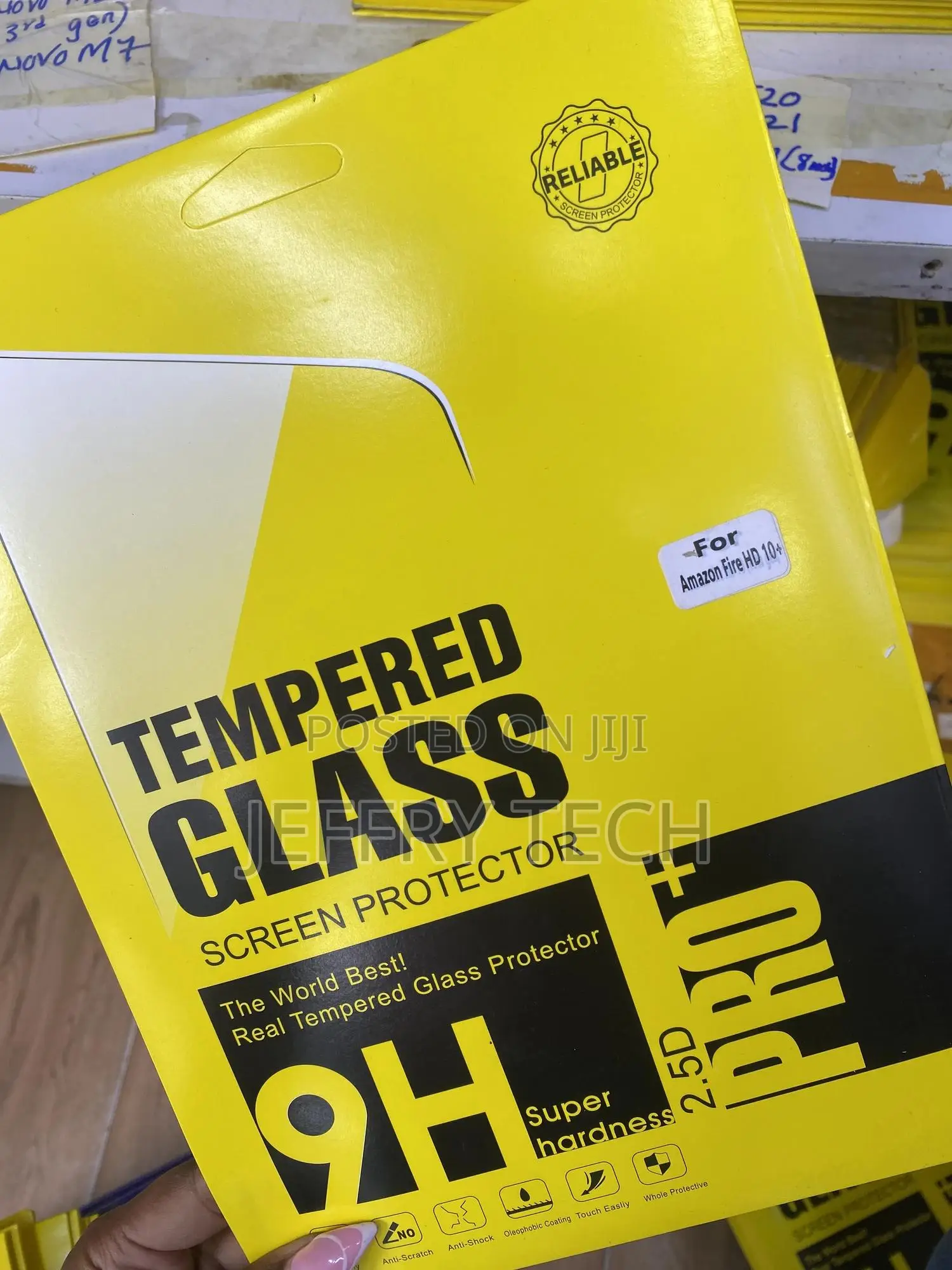 Gear Tempered Glass Screen Protector for Amazon Fire Hd+ 10