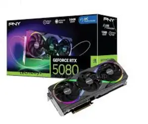 Pny Geforce RTX 5080 Argb Epic-X RGB 16gb Gddr7 Graphic Card