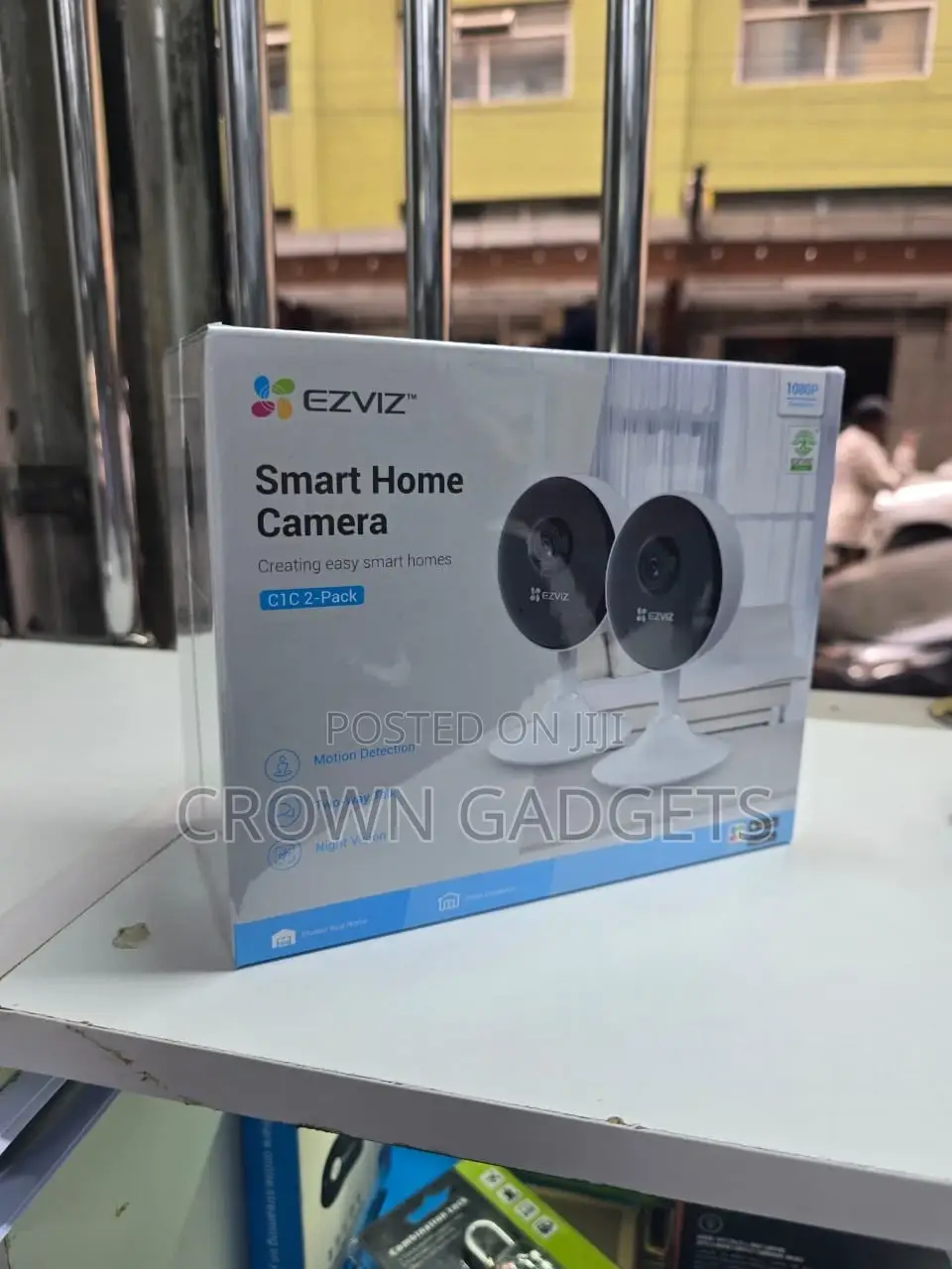 Ezviz 2-Pack Home Security Cameras With Motion Detect