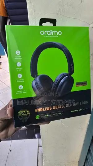 Oraimo Boompop Lite Ohp-317 65hrs Headphone