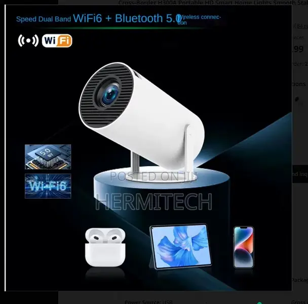 Hy300 Smart Mini Android Projector