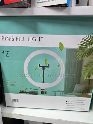 12" Selfie Ring Light With Stand For Content Creators