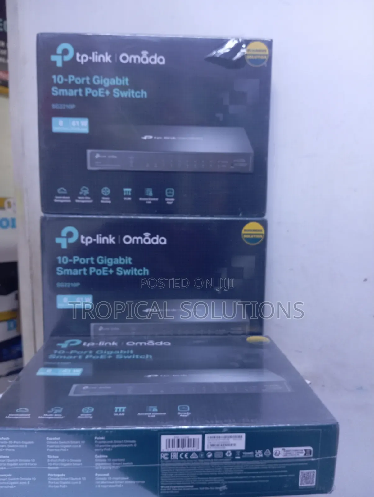Tp-Link Sg2210p Gigabit 8 Poe+ Switch