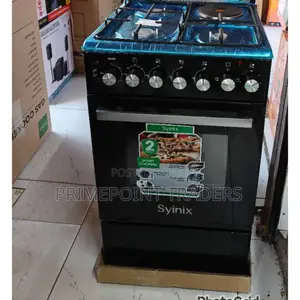 Syinix 50by 50 Standing Cooker With Electric Oven