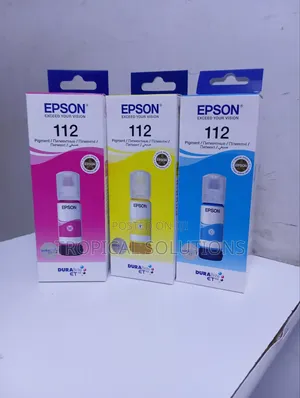 Epson Ink 112 Coloured Magenta,Cyan and Yellow