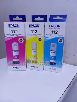 Ink Colours Epson 112 Magenta, Cyan and Yellow Epson 112