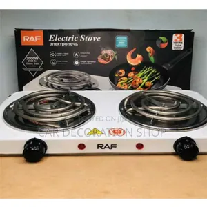 2 Burner Spiral Electric Hot Plate