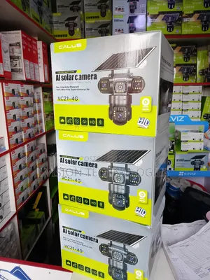 Tripple Lens 3 Solar CCTV Cameras