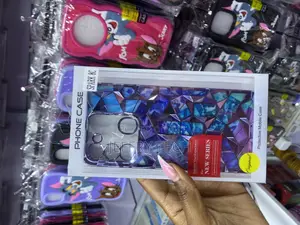 Syter Tecno Spark Sparkle and Detachable Diamond Print Case