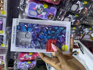 Spiky Tecno Spark 8c and Detachable Diamond Print Case