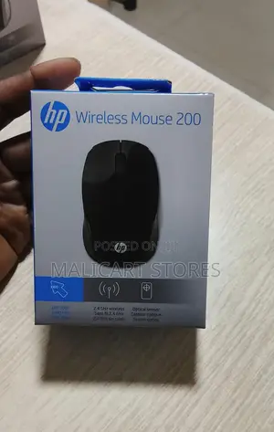 Hp Wireless Mouse 200 Black