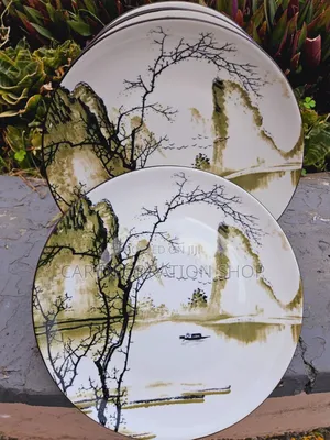 Set of 6pcs Tree Plates