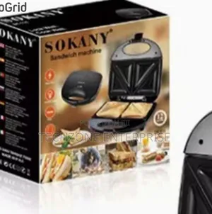Sokany 2 Slice Sandwich Maker Non Slip Feet 
