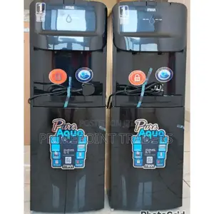Black Mika Free Standing Hot and Cold Water Dispenser