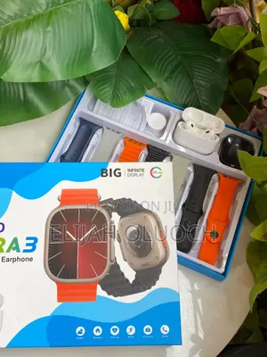 Tb400smart Watch With Earbuds and 7 Straps