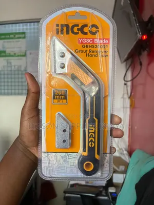 Ingco Grout Remover Scraper Blade Hand Saw Tile Cleaner