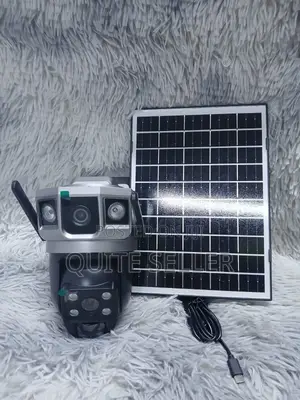 New Wifi/4g V380pro 4mp Dual Lens Solar Camera