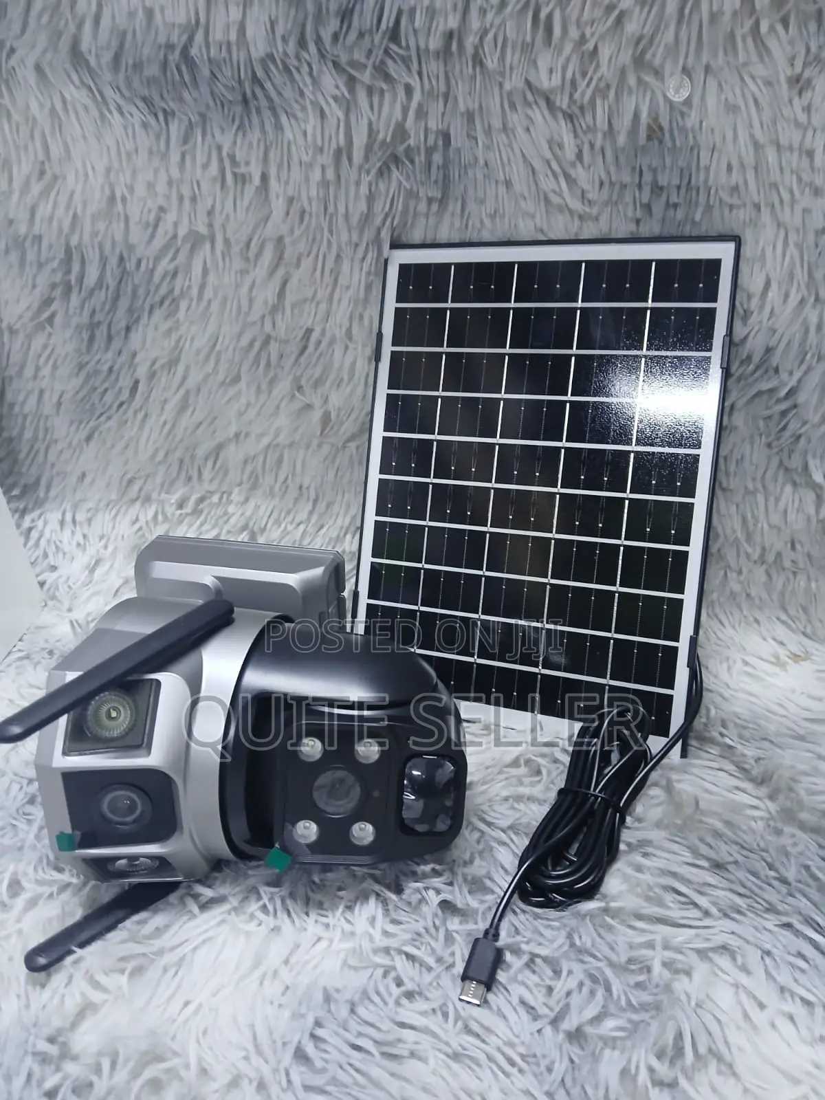 Ultimate Security Solution V380 Pro 4g Solar PTZ Dual Lens