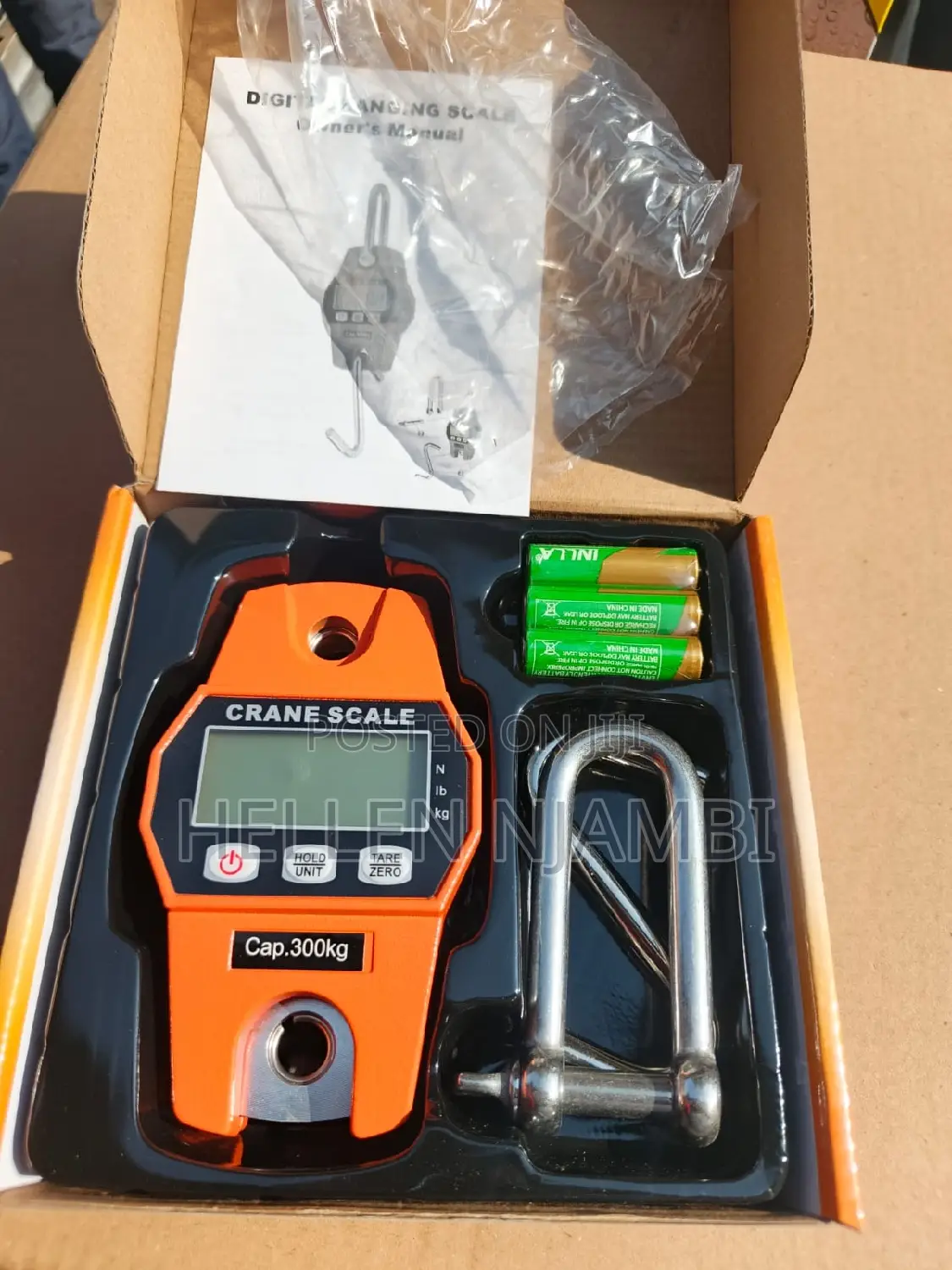 Digital Scale 300kgs Electronic Hanging Crane Scale